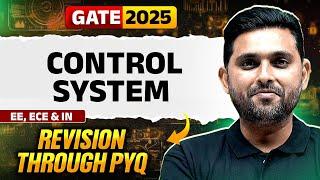 Target GATE 2025 | Control System  | EE/ECE/IN | Revision through PYQ