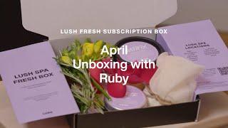Lush Spa Box Fresh & Flowers: April Edition