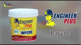 Engineer Plus Water Proofing 7 Layer System||Waterproofing Treatment for Roof