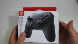 Amazon Nintendo Switch Pro Controller Unboxing & Setup