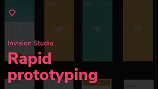 Create rapid prototypes using InVision Studio | Tutorial