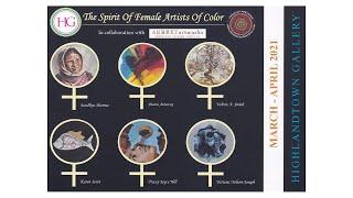 The Spirit of Female Artists of Color: Previous Highlandtown Gallery Show