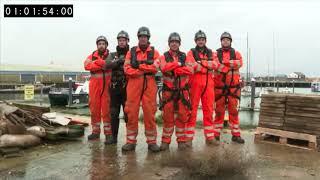 Salvage of 100 tonne fishing boat - Blackpool Salvage