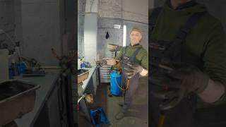Откачка масла медной трубкой — результат удивил