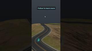 Conform roads onto bumpy terrain#3dsmax