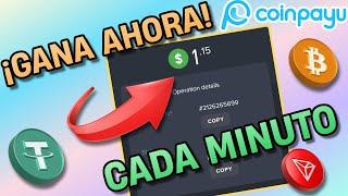 COINPAYU  | ¡GANA CRIPTOMONEDAS GRATIS !  DESCUBRE COMO FUNCIONA  DINERO DESDE CASA