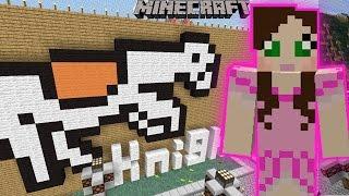 Minecraft: EPIC BURNING HORSE RACE! - PAT & JEN THEMEPARK [6]