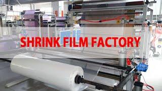 PE shrink film Production Packaging Process