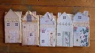 Shabby Chic cottage house junk journals