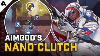 Aimgod's Life Saving Nano Boost - Pro Overwatch Micro Plays