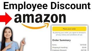 How To Use Employee DISCOUNT On Amazon 2025 (FULL GUIDE)