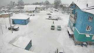 Siberian Baikal Lake Small Town WebcamSmall community survives the cold like no one else does