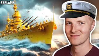 Det GULESTE krigsskib! // World of Warships [Dansk]