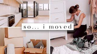 Surprise! I MOVED... Packing, decluttering, cleaning and MOVING out of my apartment