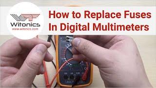 How to replace fuses in your digital multimeter