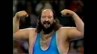 Earthquake W/ "The Mouth of The South" Jimmy Hart vs Mark Young (WWF Prime Time Wrestling 2/12/90)
