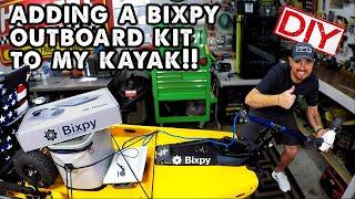 Installing a Bixpy Motor on my Kayak!! | 2020 Kayak DIY