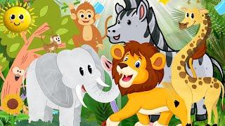 Animal Dance Song | ABC Nursery Rhymes & Kids Songs |Curio Cubs #animals #kids #nurseryrhymes