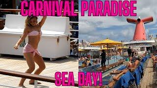 Carnival Paradise Cruise Day Two and our First Sea Day