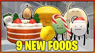 How to get the 9 NEW CHRISTMAS EVENT FOODS in SECRET STAYCATION! || Roblox