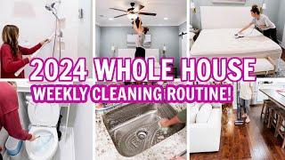 2024 WEEKLY CLEANING ROUTINE | CLEANING MOTIVATION | CLEANING SCHEDULE