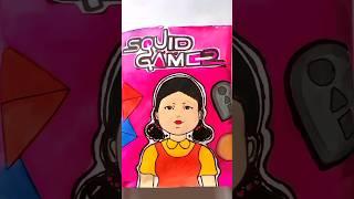 Squid game blind bag #papercraft #handmade #craft #unboxing #paperasmr #오징어게임2