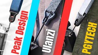 Battle of Camera Straps: Peak Design Slide Lite vs Ulanzi Falcam vs PGYTech