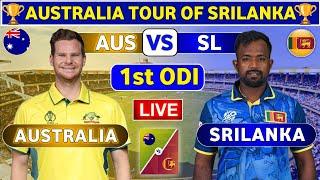 Australia vs Sri Lanka, 1st ODI | AUS vs SL 1st ODI Live Score & Commentary AUS tour of SL 2025