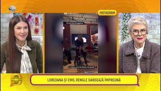 Follow us! - Loredana si Emil Rengle danseaza impreuna.