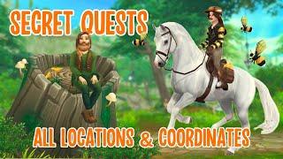 TWO SECRET QUESTS: BEE & HONEYCOMB LOCATIONS AND COORDINATES IN STAR STABLE