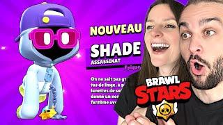 ON JOUE AVEC LE NOUVEAU BRAWLER ÉPIQUE SHADE SUR BRAWL STARS !