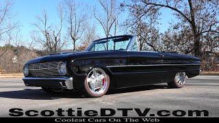 Custom 1963 Ford Falcon Convertible - Pro Touring Style With Steve Holcomb Pro Auto Custom Interior