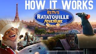 Remy's Ratatouille Adventure - HOW IT WORKS | EPCOT (WDW & DLP)