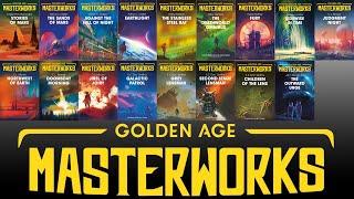 Golden Age Masterworks - Golden? Includes spreadsheet and cover art.  #sf #scifi #sciencefiction