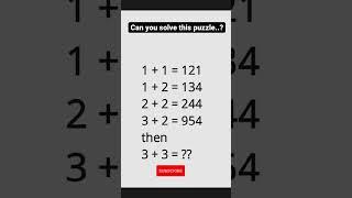 logical maths.maths puzzle  #logicalmathstrick #mathspuzzle