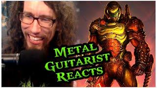 Pro Metal Guitarist REACTS to Doom Eternal OST "Cultist Base"