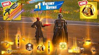 NEW DARTH VADER BOSS vs ALL MEDALLIONS & MYTHICS CHALLENGE (NEW! Fortnite Chapter 6 Season 3)