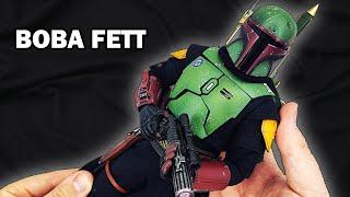 Boba Fett   Star Wars action figure from the Mandalorian TV series by Hot Toys