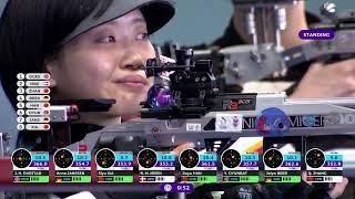 Highlights 50m Rifle 3 Position Woman Delhi IND ISSF World Cup Final 2024