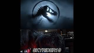 Indominus Rex VS The big three #jurassicworld #edit #viral #editing #shorts #indominusrex