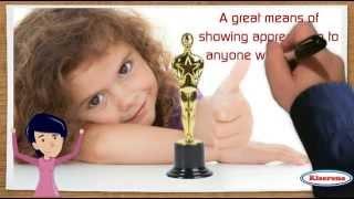 Oscar Star Trophies for Award Ceremonies and Parties by Kiserena