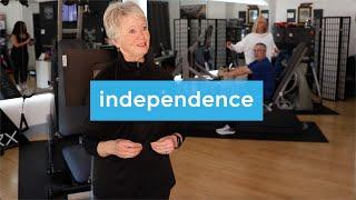 Charlene Exercises to Stay Mobile and Independent