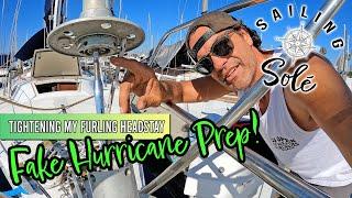 EP27 - DIY Boat Project TIGHTENING my HEADSTAY Turnbuckle