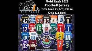 Ebay Gold Rush S6 Football Jersey Break!