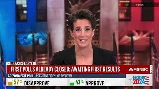 MSNBC 'Decision 2024' election night cold open intro