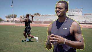 QB Drills w/ Deshaun Watson to Improve Footwork & Throwing!