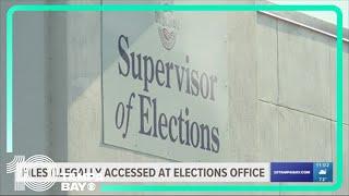 Unauthorized user accessing files from Hillsborough County Supervisor of Elections Office prompts in