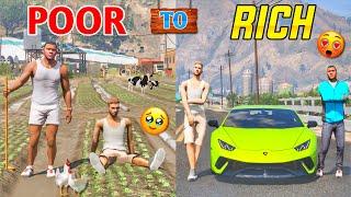 Poor To Rich | Short film | Gta 5 In Telugu