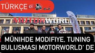 Münihde Modifiye, Tuning buluşması Motorworld´de gittik / BMW / MERCEDES / AUDI / PORSCHE