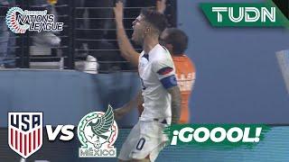 ¡TERRIBLE ERROR! ¡GOOL de Pulisic! | Estados Unidos 1-0 México | CONCACAF Nations League -Semis